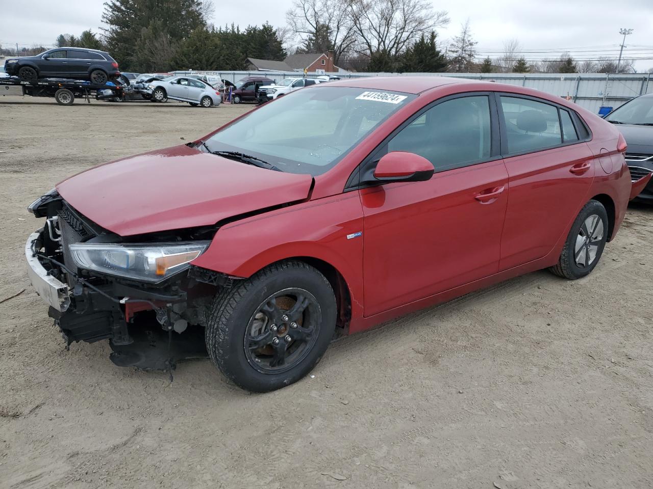 kmhc65lc7ku166909 KMHC65LC7KU166909 2019 Hyundai Ioniq Blue