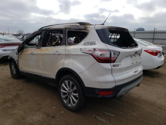 Vin: 1fmcu0jd7hua10625, lot: 50101034, ford escape titanium 20172