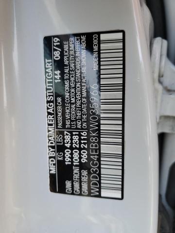 2019 MERCEDES-BENZ A 220 - WDD3G4EB8KW035966