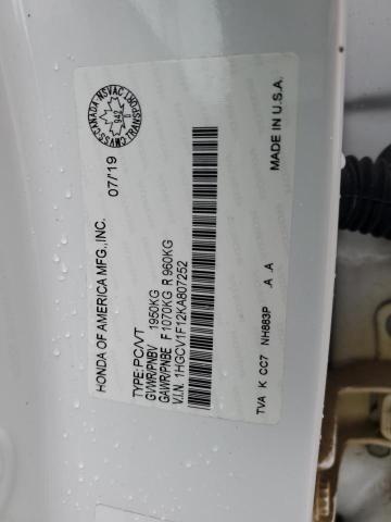 2019 HONDA ACCORD LX - 1HGCV1F12KA807252