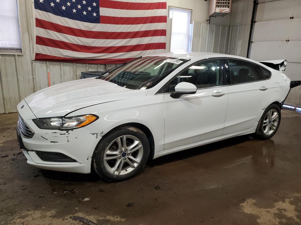 2018 Ford Fusion Se vin: 3FA6P0H77JR195108