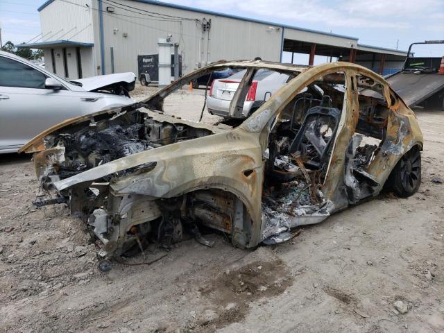 Lot #2533544054 2022 TESLA MODEL Y salvage car