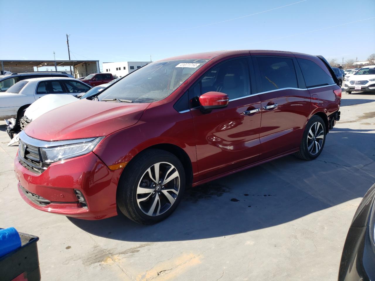 5FNRL6H84NB022801 2022 Honda Odyssey Touring