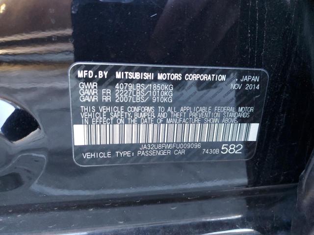 2015 MITSUBISHI LANCER GT JA32U8FW6FU009096