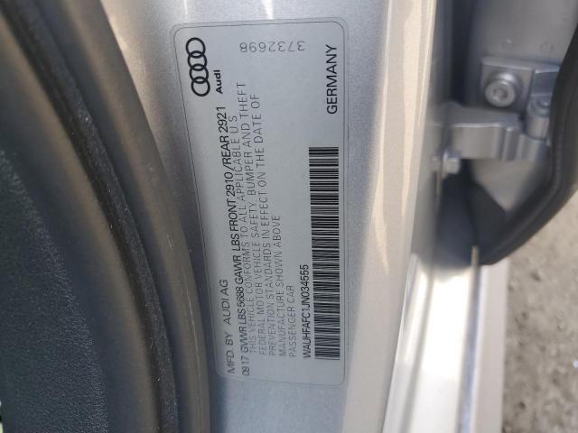 2018 AUDI S6 PRESTIG WAUHFAFC1JN034555