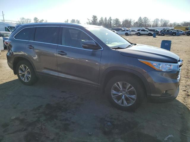 VIN 5TDJKRFH6FS098926 2015 Toyota Highlander, Xle no.4