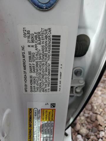 2021 HONDA ACCORD LX - 1HGCV1F12MA051747