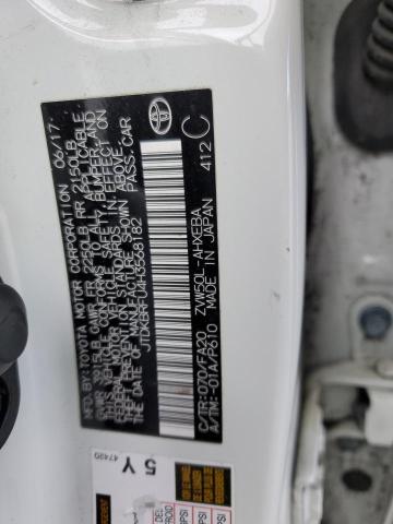2017 TOYOTA PRIUS JTDKBRFU4H3568182
