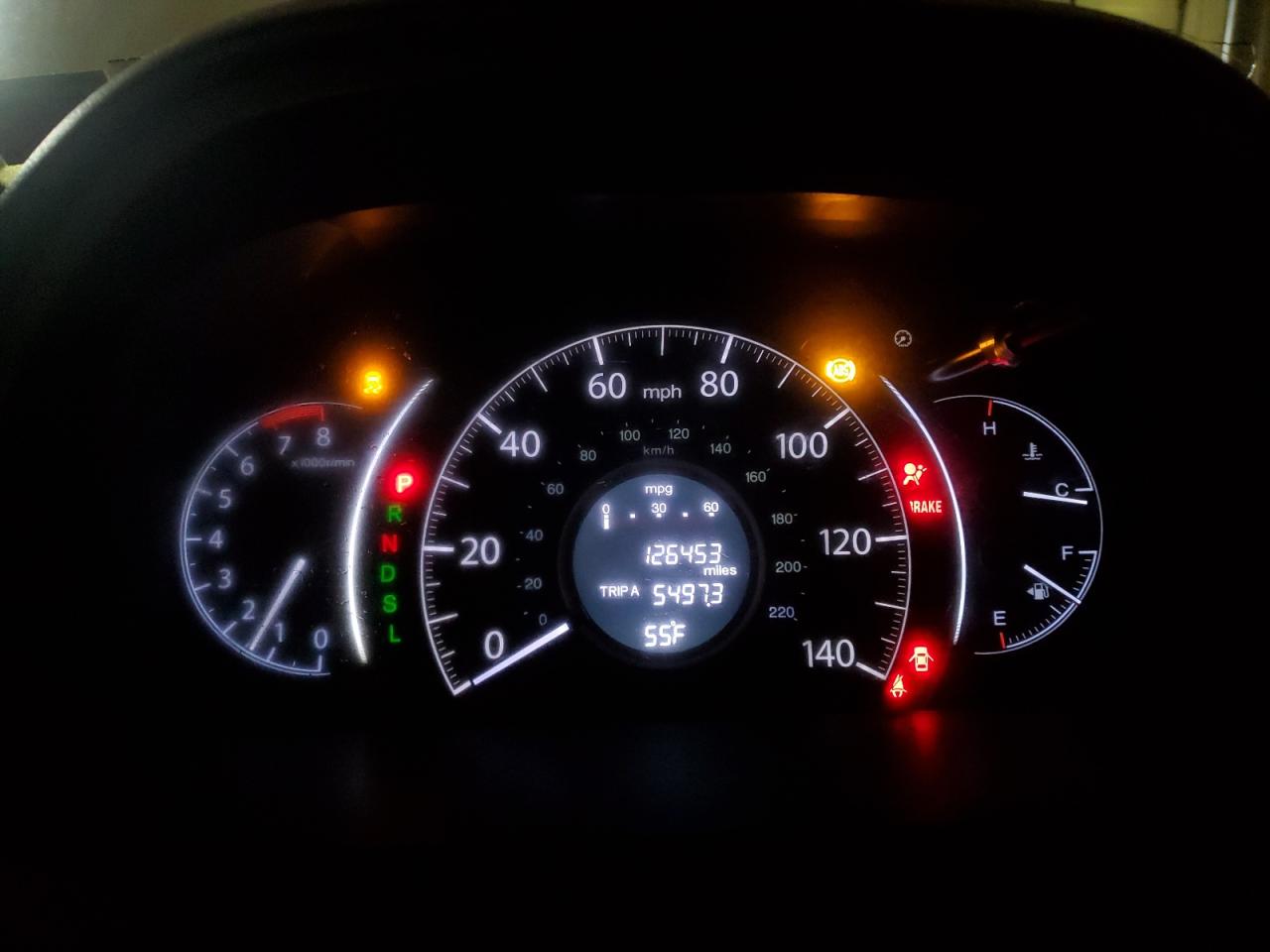 5J6RM4H4XGL025971 HONDA CRV 2016