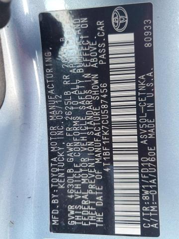2012 Toyota Camry - Image 12