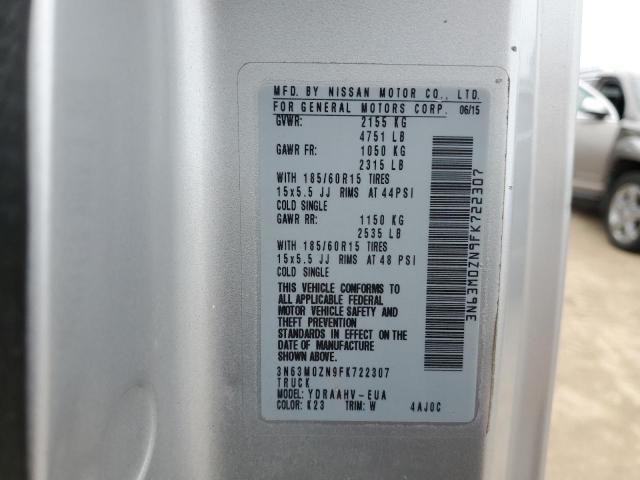 2015 CHEVROLET CITY EXPRE - 3N63M0ZN9FK722307