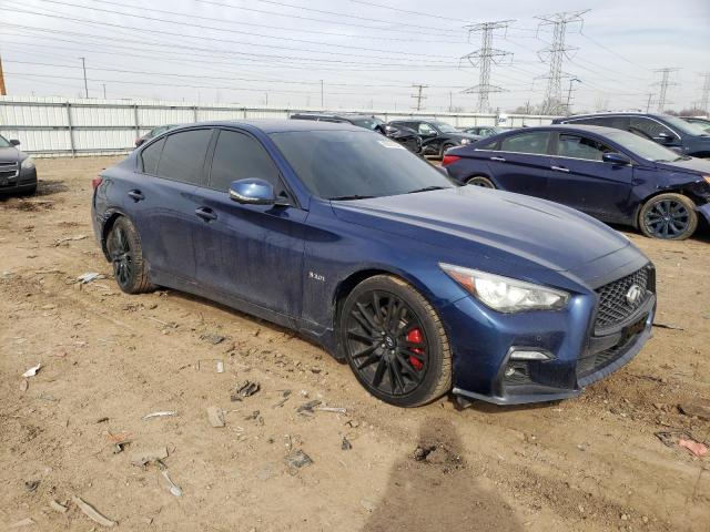 2018 Infiniti Q50 Red Sport 400 VIN: JN1FV7AR7JM480956 Lot: 43665524