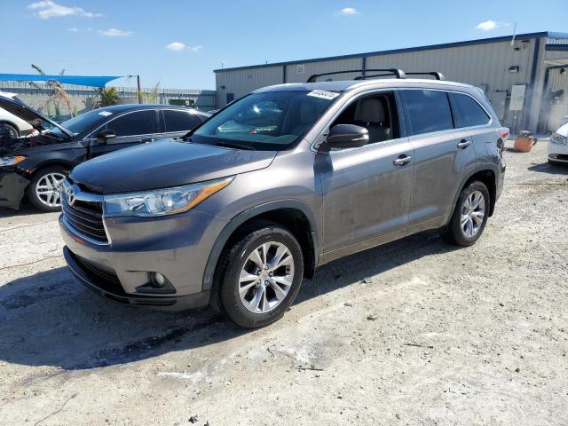 VIN 5TDJKRFH2FS137401 2015 Toyota Highlander, Xle no.1