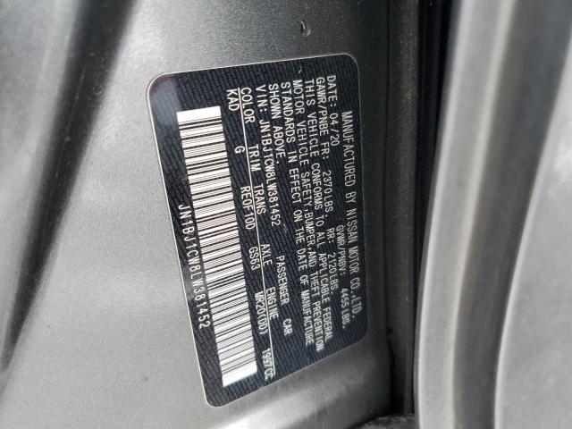 2020 NISSAN ROGUE SPOR JN1BJ1CW8LW381452