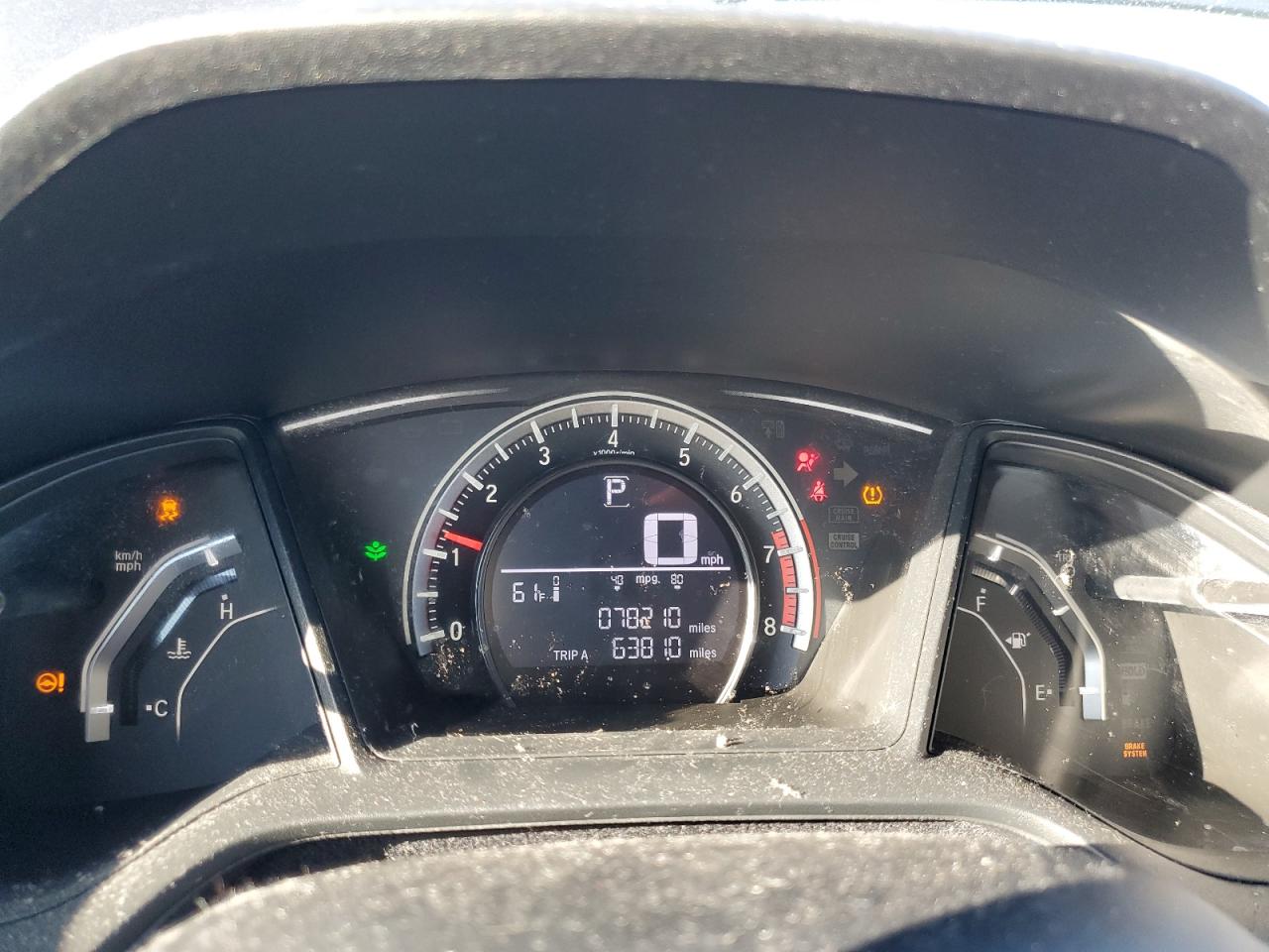 2HGFC2F59GH557352 HONDA CIVIC 2016