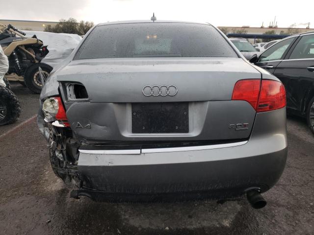 2008 Audi A4 2.0T Quattro VIN: WAUDF78EX8A086574 Lot: 42512814