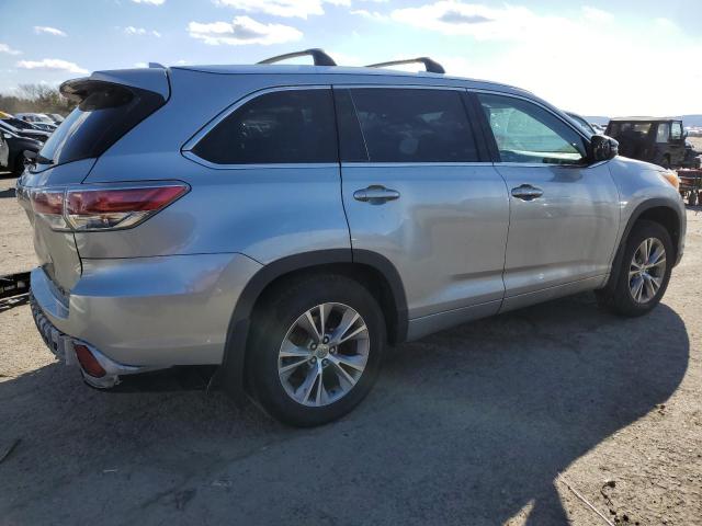 VIN 5TDJKRFH4ES029361 2014 Toyota Highlander, Xle no.3