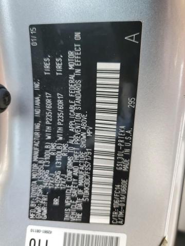 2015 TOYOTA SIENNA LE - 5TDKK3DC7FS571791