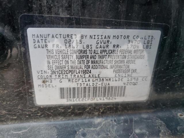 2015 NISSAN VERSA NOTE 3N1CE2CP0FL419824