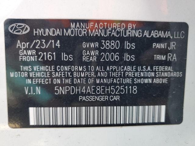 Image 12 of 2014 Hyundai Elantra salvage vehicle - Lot #42294634 at Copart