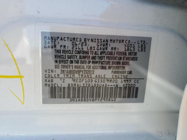 2023 NISSAN SENTRA SR 3N1AB8DV8PY292812
