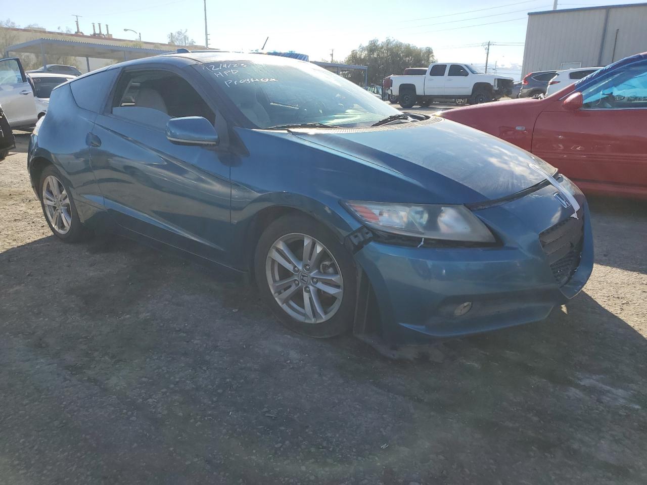 JHMZF1D68BS010744 2011 Honda Cr-Z Ex