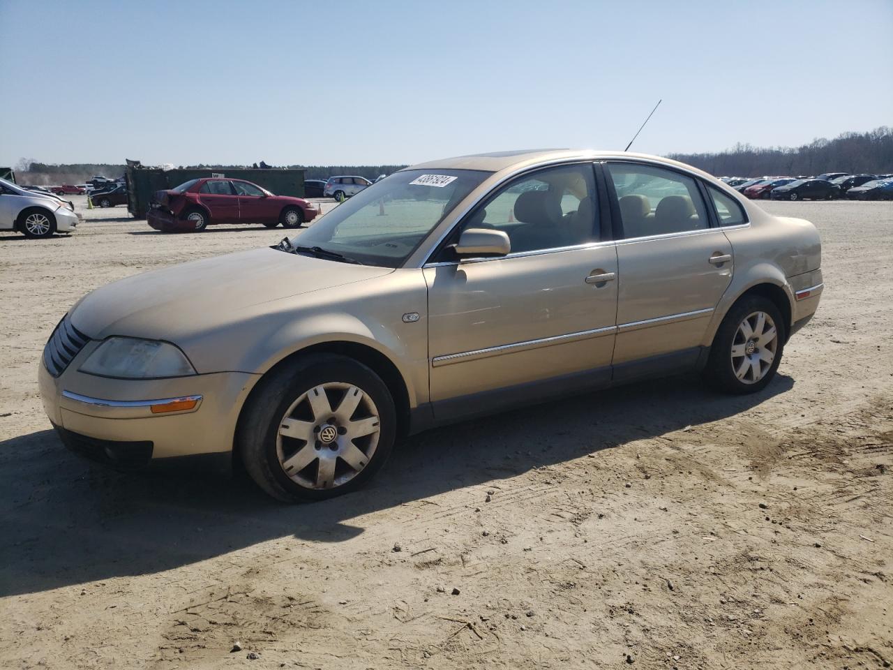 Lot #2574081645 2003 VOLKSWAGEN PASSAT GLX