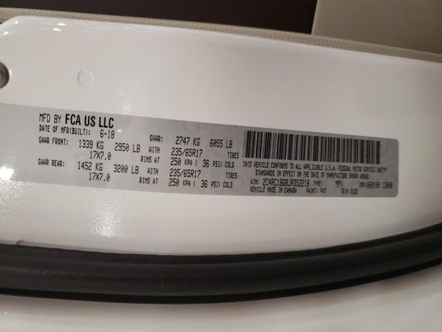 2018 CHRYSLER PACIFICA T 2C4RC1BG8JR352216