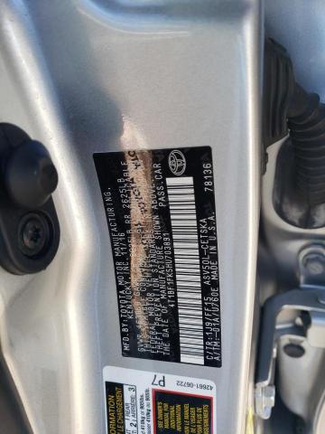 2017 TOYOTA CAMRY LE 4T1BF1FK5HU703891