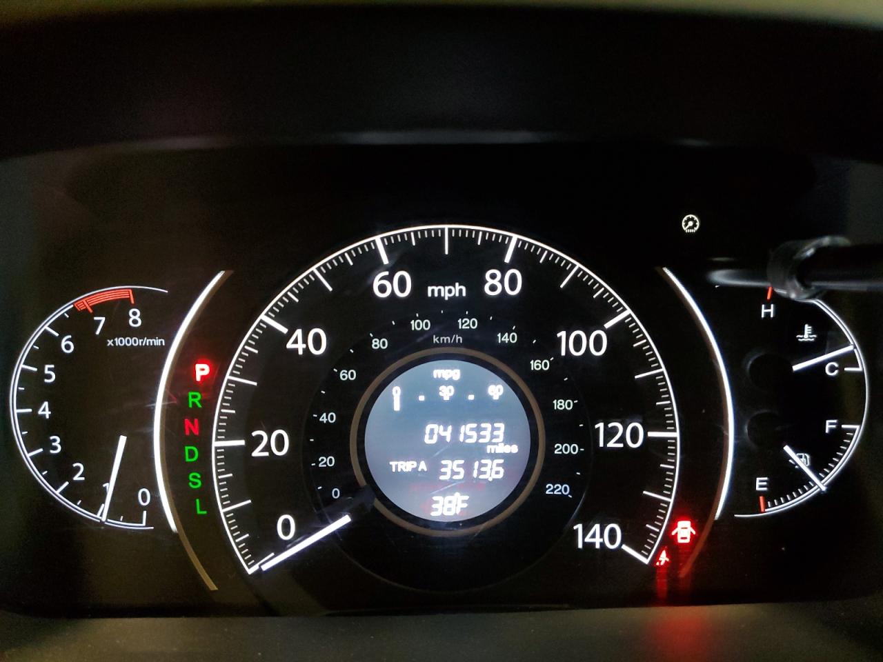 5J6RM4H41GL016401 HONDA CRV 2016