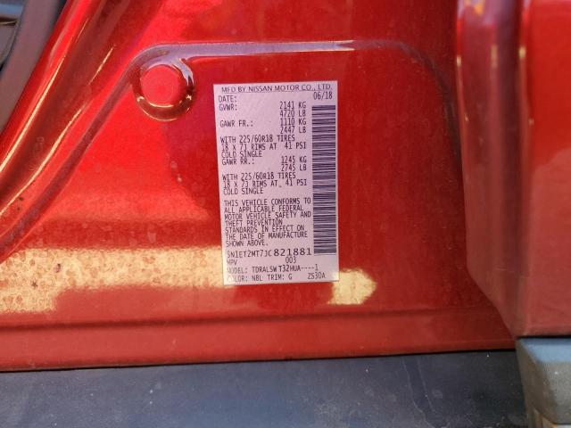 2018 NISSAN ROGUE SV H 5N1ET2MT7JC821881