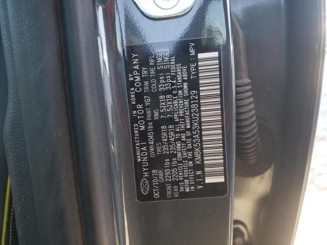 2019 HYUNDAI KONA ULTIM - KM8K53A53KU238129