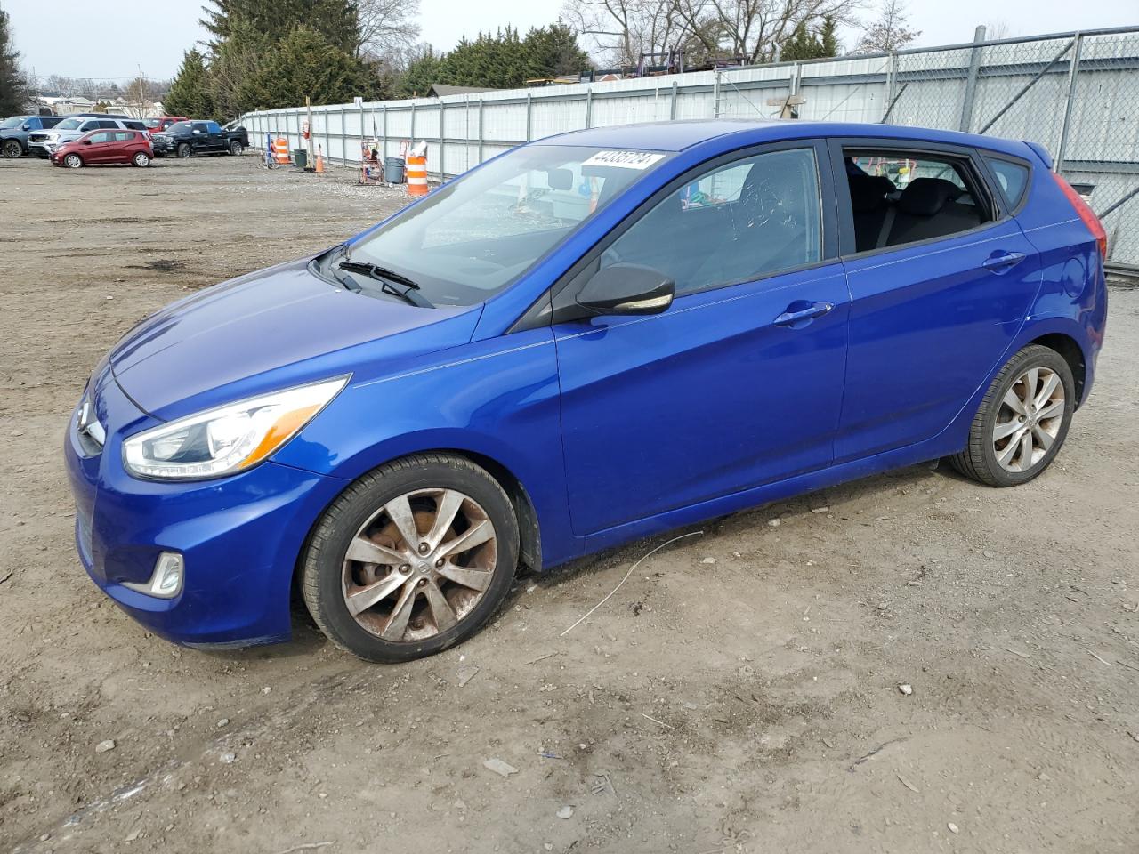 KMHCU5AE2EU169182 2014 Hyundai Accent Gls