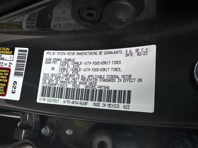 2023 TOYOTA TACOMA DOU 3TYCZ5AN9PT134219