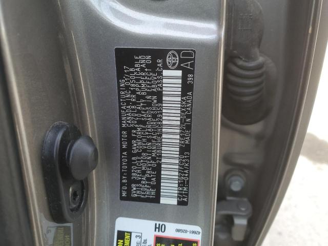 2017 TOYOTA COROLLA L 2T1BURHE1HC829159