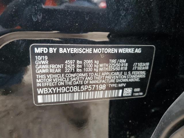 VIN WBXYH9C08L5P57198 2020 BMW X2, Sdrive28I no.12