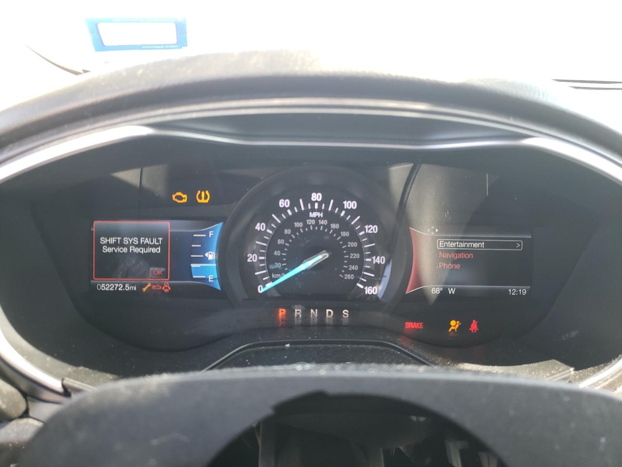 3FA6P0K97KR253374 FORD FUSION 2019