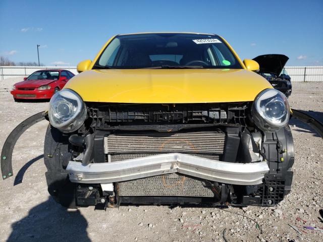 Паркетники FIAT 500 2016 Жовтий