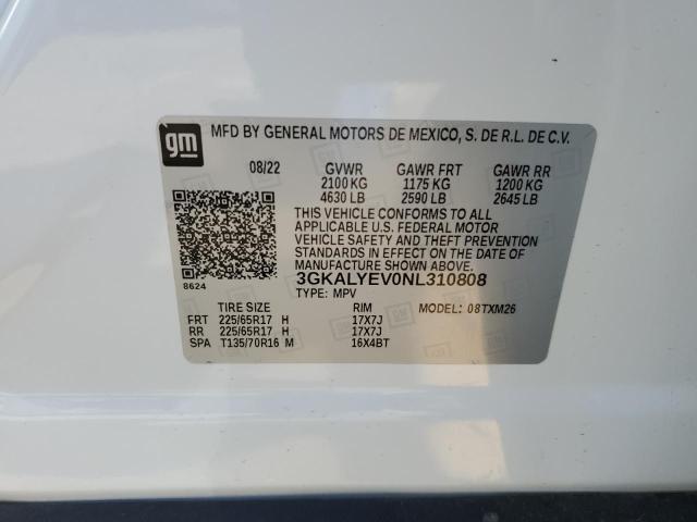2022 GMC TERRAIN AT 3GKALYEV0NL310808