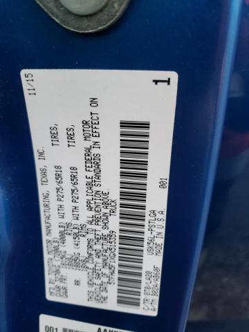 2016 TOYOTA TUNDRA CRE - 5TFHW5F1XGX515359