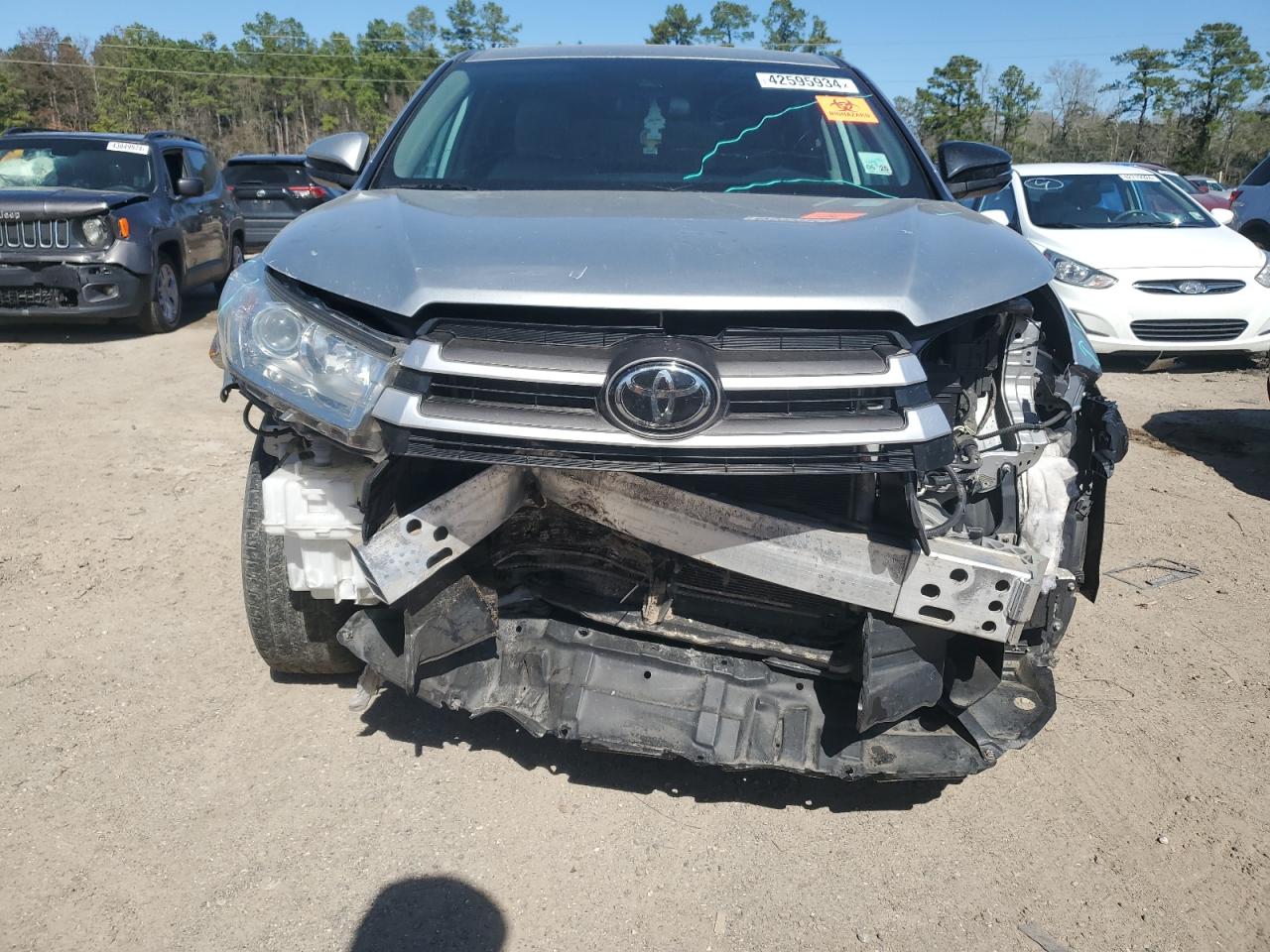 5TDZZRFH6JS251442 TOYOTA HIGHLANDER 2018