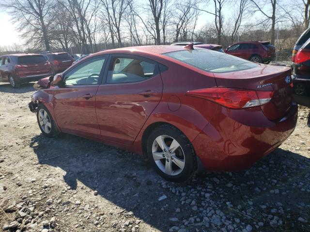 2013 Hyundai Elantra Gls VIN: 5NPDH4AE7DH252882 Lot: 45110424