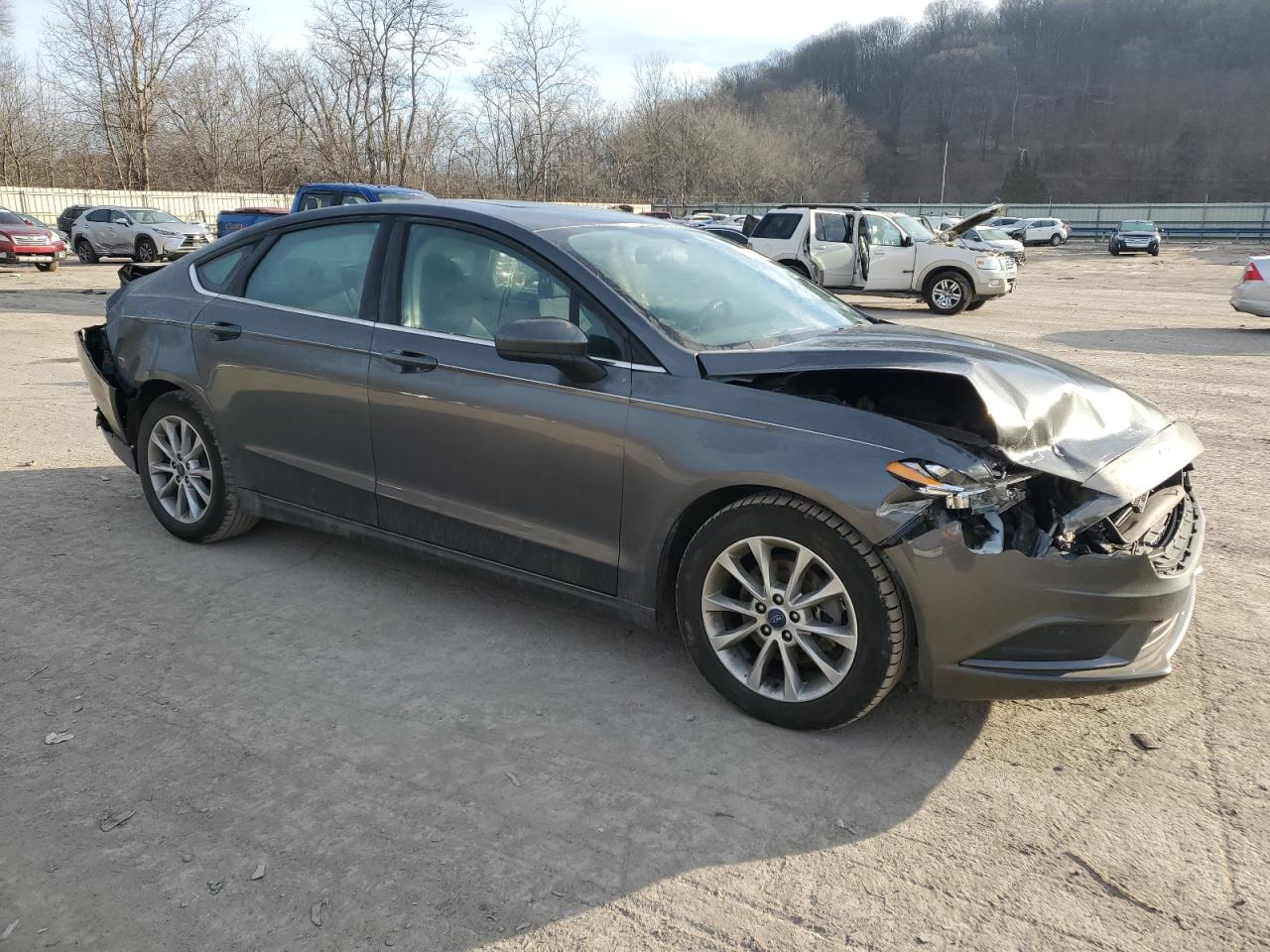 Lot #2421281168 2017 FORD FUSION SE