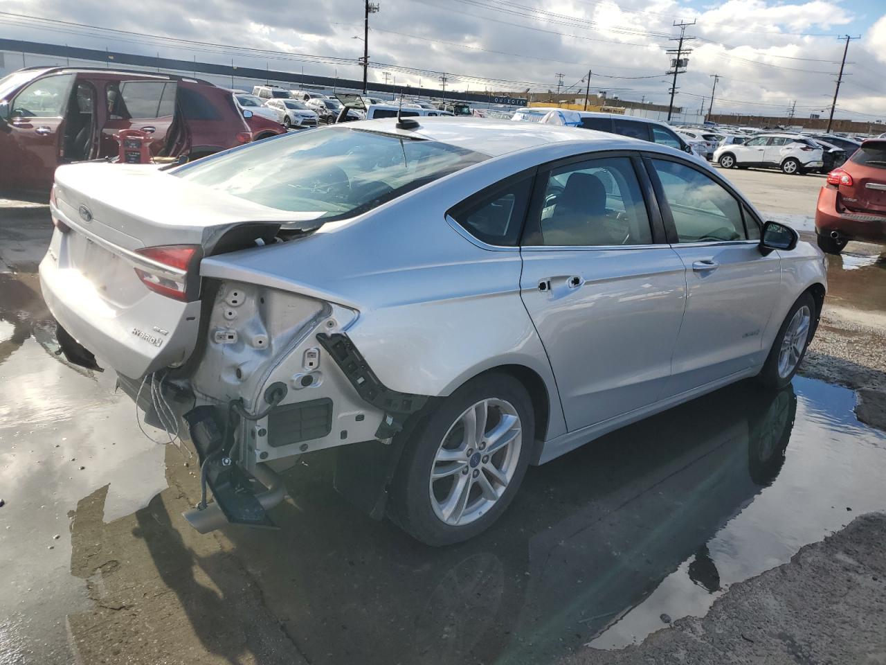 3FA6P0LU7JR241176 FORD FUSION 2018