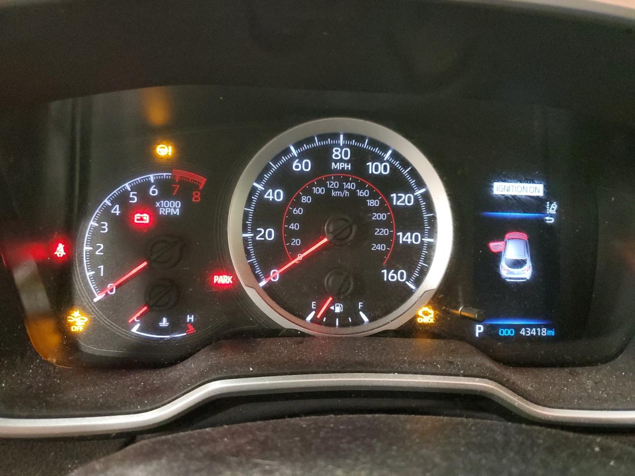 JTND4MBE2M3116385 TOYOTA COROLLA 2021