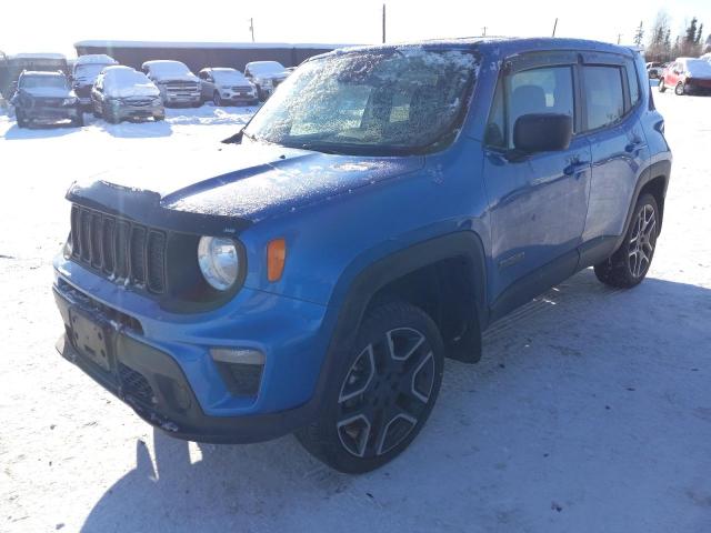 Lot #2492321974 2020 JEEP RENEGADE S salvage car