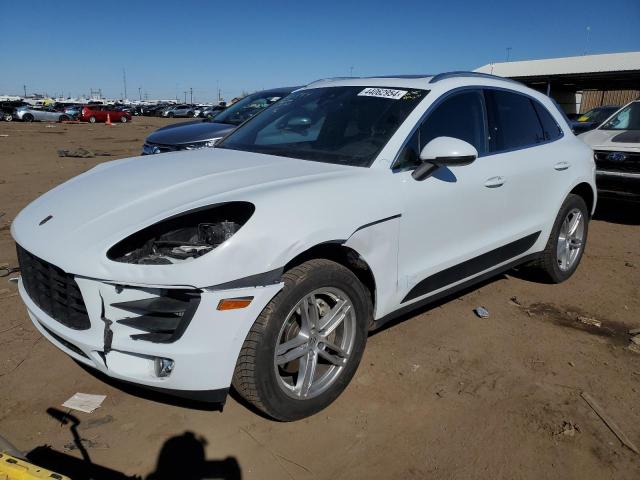  PORSCHE MACAN 2018 Білий