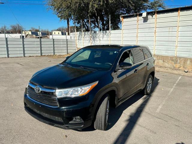 VIN 5TDZKRFH2ES010892 2014 Toyota Highlander, LE no.2