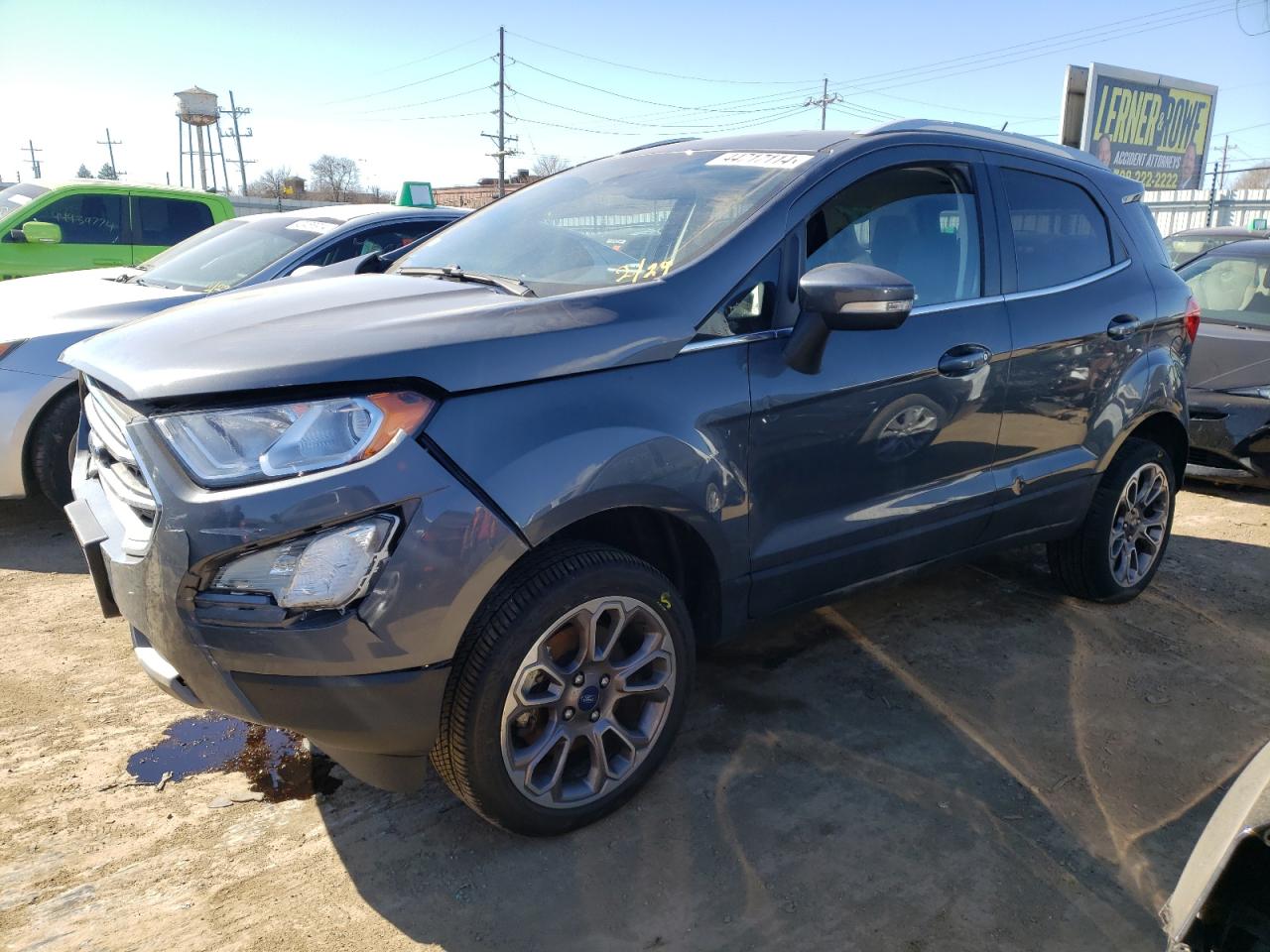 2021 Ford Ecosport Titanium vin: MAJ6S3KL4MC396280