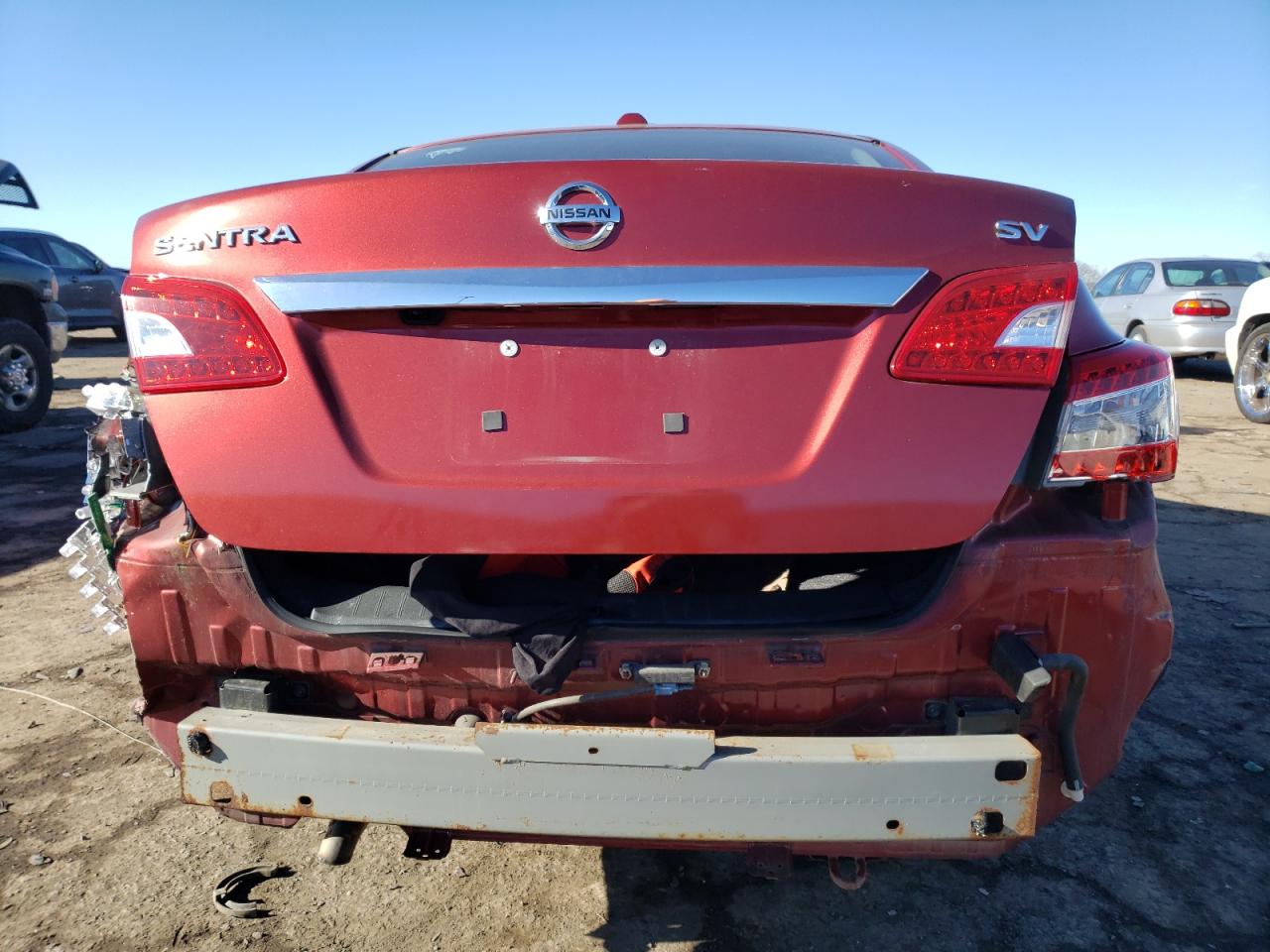 Lot #2485092914 2015 NISSAN SENTRA S